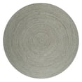 thumbnail image 2 of JONATHAN Y ANSA 4' Round Area Rug, Zara Braided Coastal Cottage Jute - Gray, RNF116D-4R, 2 of 6