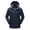 Blue, variant on Men's Thermal Heated Jacket Winter Warm Liner Ski Clothing Cold Weather Outdoor Windproof Casual Coat
