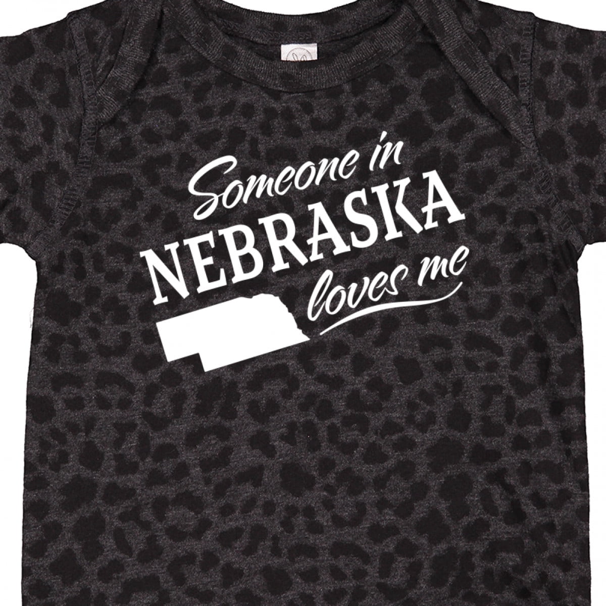 Inktastic Someone in Nebraska Loves Me Boys or Girls Baby Bodysuit