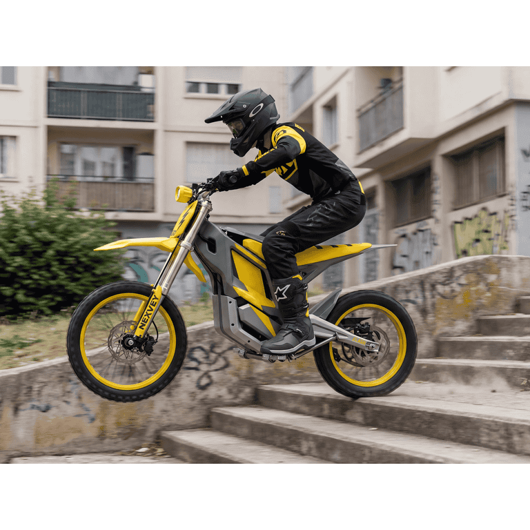 NEXVEY Flash Electric Dirt Bike 4000W Peak 48V 22.5AH Battery Off