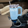 thumbnail image 6 of Police Officer Gifts Police Tumbler Cup Police Appreciation Gifts For Women Men 40 Oz Police Officer Mug With Lid Straw and Handle, 6 of 6