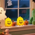 thumbnail image 5 of Halloween Decorations Indoor, Set of 6 Halloween Ghosts with LED Lights, Cute Spooky Lighted Ghost Decor for Home Mantel Shelf Table Decor, Hanging for Tree, 5 of 5