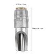 thumbnail image 3 of LOLIPPYY Durable Pig Drinking Nozzle Silver Stainless Steel Splash-Proof 5Pcs, 3 of 8