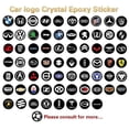 thumbnail image 1 of 1pcs 14 Mm Llave De Coche Insignia Logotipo Para Plegable flip Remota Cristal KD/VVDI carcontrol Etiqueta De Gota Pegamento Clave De La shell Pegatina Para NISSAN HYUNDAI FORD honda Toyota VW, 1 of 3
