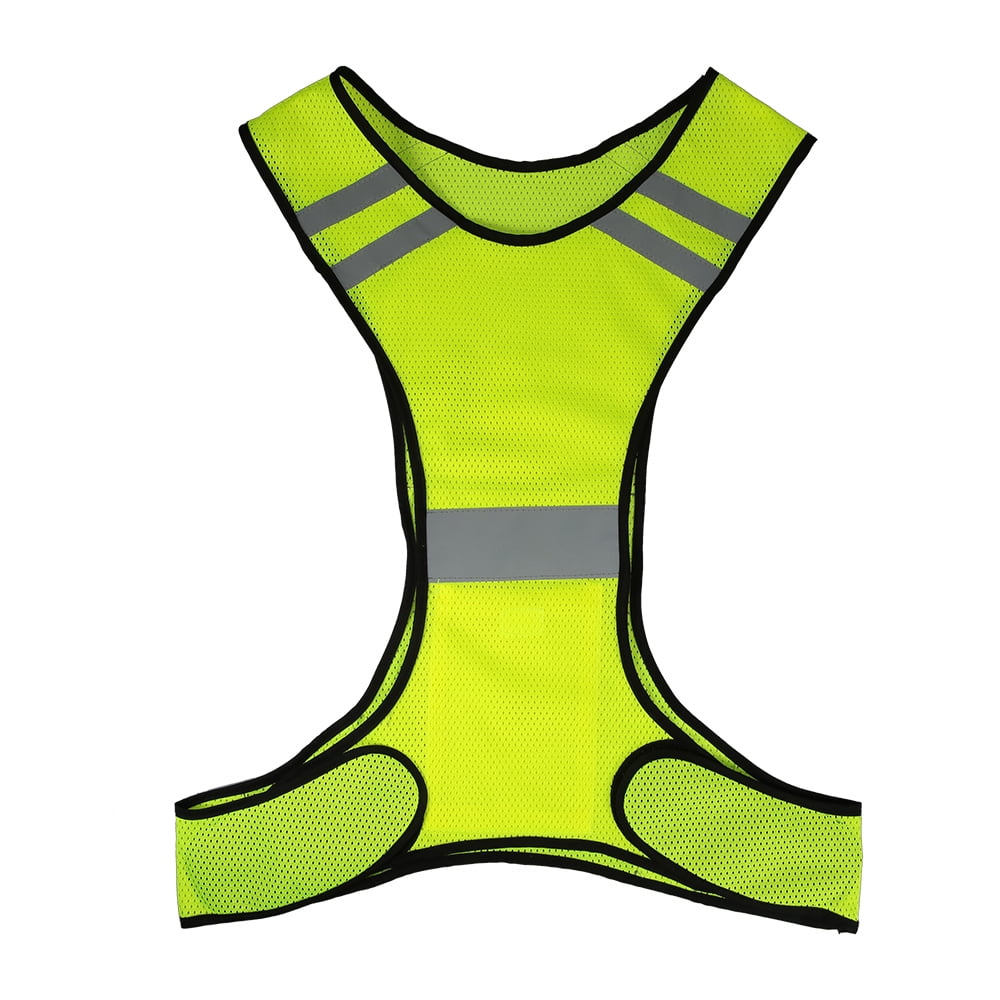 Lightweight Breathable Mesh Reflective Vest High Visibility Safety Vest Gear for Running Walking