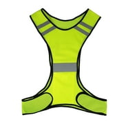 Andoer Lightweight Breathable Mesh Reflective Vest High Visibility Safety Vest Gear for Running Walking Cycling Jogging