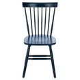 thumbnail image 2 of SAFAVIEH Parker Solid 17 in. H Spindle Dining Chair, Navy, Set of 2, 2 of 7