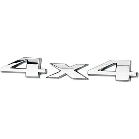 CD4-Chrome 4X4 Auto Car Logo Decal Emblem Sticker for Dodge Ford Truck for Jeep Grand Cherokee Wrangler Compass Exterior Accessories*04