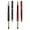 Black Gold and Red Gold, variant on [2 Pack] Lip Brush for Lipstick, Retractable Lip Brushes, Dual-ended Makeup Brush for Lipstick Lip Gloss, Include Lid