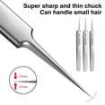 thumbnail image 2 of EXLEAF 2026 New Blackhead Tools, Blackhead Removal Tools, Stainless Steel Blackhead Remover Kit, Professional Facial Blackhead Remover Tweezers, Pore Cleaner Tool, 2 of 6