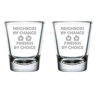 Friends TV Series Shot Glass and Cocktail Mixers Gift Set