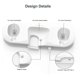 thumbnail image 3 of VR Headset Charging Dock Multifunctional Automatic Adsorption VR Magnetic Charging Base for Oculus Quest 2, 3 of 4