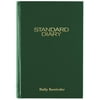 AT-A-GLANCE Standard Diary Daily Diary, Undated, Green, Small, 5 3/4" x 8 1/2"