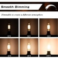thumbnail image 2 of Bombilla CREATE BRIGHT T6 regulable E12 6 W 4000 K (paquete de 6), 2 of 9