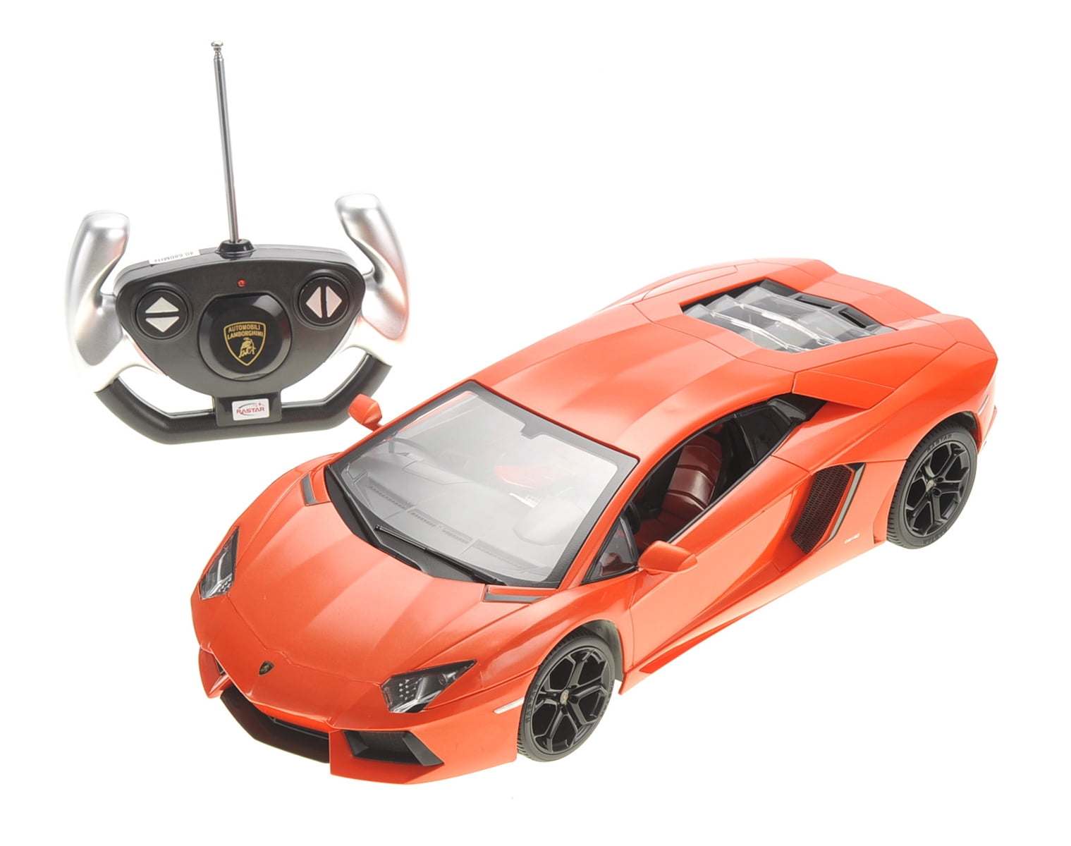 Ready! Set! Race! 1:14 RC Remote Control Lamborghini Aventador LP700 - Orange