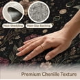 thumbnail image 6 of ODIKA 5'x7' Washable Area Rug Midnight Floral Enchantment Celestial Accents Elegant Nature-Inspired Design for Dining Room, Under Table, Home Office, Non-Slip Chair-Friendly, 6 of 7