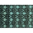 thumbnail image 1 of Ahgly Company Indoor Rectangle Abstract Light Blue Modern Area Rugs, 5' x 7', 1 of 4