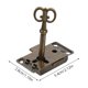 thumbnail image 2 of KAKOWELY 4Jgo Cerraduras Decorativas Para Muebles De Hierro Con Llave Para Cajones Y Armarios, 2 of 8