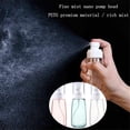 thumbnail image 3 of kurtrusly Plastic Empty Atomizer Recyclable Transparent Spray Bottle Portable Travel Dispensing Bottle 60ml, 3 of 7