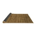 thumbnail image 2 of Ahgly Company Indoor Square Abstract Brown Modern Area Rugs, 7' Square, 2 of 4