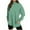 Green-Fashion Sweatshirts, variant on Xcmzpl Womens Sweatshirts Casual Solid Color Crewneck Sweatshirt Athletic Sweater Tops Work Long Sleeve T-shirts Early Fall Fashion