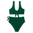 thumbnail image 6 of Sngxgn Swimsuit for Girs Print Cute Bathing Suits for Women Tummy Control Swimsuits for Women(Green,S), 6 of 7