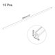 thumbnail image 2 of Varillas cuadradas de acrílico Uxcell Varillas de dowel de acrílico Varillas de plástico acrílico Tiras para manualidades DIY 3mm x 300mm 15, 2 of 7