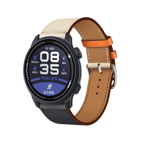 Leather Bands Compatible with COROS PACE 2/APEX 42mm Band, Genuine Leather Replacement Band for COROS PACE 2/APEX 42mm, Leather COROS PACE 2/APEX 42mm Strap for Women & Men