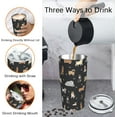 thumbnail image 5 of Puppy Dog Tumbler, Animal Stainless Steel Thermal Vacuum Insulated Travel Mug with Lid 20 Oz, Anniversary Holiday Christmas Birthday Gift for Mom Mama Grandma Nana Aunt Dog Lover, 5 of 6