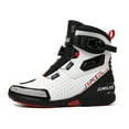 thumbnail image 1 of JG WOLVES - Summer Motorcycle Riding Boots - Breathable & Protective Gear for Men & Women - Road Racing & Commuting Shoes,White,43, 1 of 33