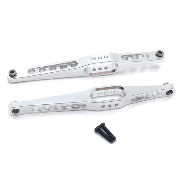 Bewildely 2 piezas de soporte del eje trasero, conjunto de suspensión resistente de rótula fiable, reemplazo de pieza mejorada para 12428 12423 Kits de construcción modelo Plata Bewildely FN001577-02