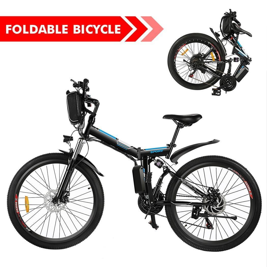 electric folding bike walmart