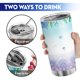 thumbnail image 5 of Taza de café Oasisdream, 600 ml, acero inoxidable, diseño de sirena, 5 of 6