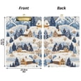 thumbnail image 5 of FORMRS Acrylic Clipboard with Low Profile Clip Standard A4 Letter Size, 12.5" x 9", Snowy Winter, 5 of 8