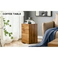 thumbnail image 6 of Modern MDF Coffee Table with Smooth and Wood Color Texture Patterns, Rectangular, 6 of 8