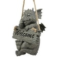 thumbnail image 4 of Ebros Whimsical Jute Strings Hanging Welcome Garden Dragon Picking Nose Statue, 4 of 4