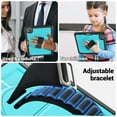 thumbnail image 6 of for Kids Rugged Heavy Duty Case for iPad Pro 11 2022/2021/2020/2018, Shockproof 360 Degree Rotatable Kickstand with Handstrap Protective Hybrid Cover Case for iPad Air 4/Air 5, Lightblue, 6 of 10