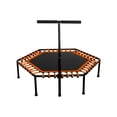 thumbnail image 4 of Trampolín Hexagonal Fitness 50″ con Barra de Agarre Reforzada Naranja, 4 of 10