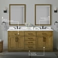 thumbnail image 5 of Ove Decors Athea 72 W x 22" D Freestanding Bathroom Vanity with Double Sink, Almond Latte, 5 of 16