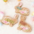 thumbnail image 3 of kurtrusly Forest Animals Decorations Rabbit Wooden Ornaments For Easter Celebration Fairty Party Decorations YELLOW EASTER, 3 of 6