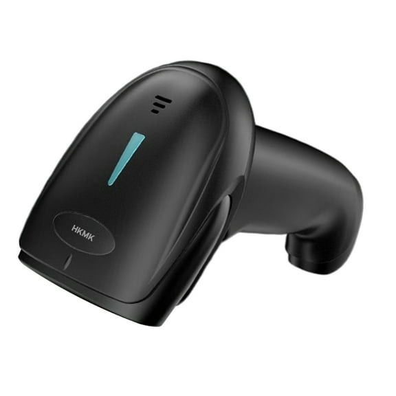 HKMK Barcode scanner, Wireless Barcode Scanner, Bluetooth Bar Code Scanner, Black
