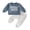 Navy, variant on WEIKBMOL 2Pcs Toddler Baby Boys Clothes 6M 1T 2T 3T Kids Boys Casual Spring Outfits Long Sleeve Crew Neck Letters Print Sweatshirt  Elastic Waist Sweatpants
