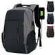thumbnail image 2 of Mochila impermeable con carga USB para hombre, bolsa de negocios informal Oxford para ordenador portátil de 15,6 pulgadas Fivean unisex, 2 of 2