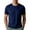 Navy, variant on T Shirts for Man Cotton Lightweight Short Sleeve,Size XS-3XL