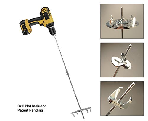 drill bit weed remover