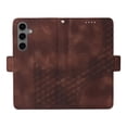 thumbnail image 2 of Funda GANGXUN para Samsung Galaxy S25 con diseño acolchado elegante, cuero PU, protección total y ajuste preciso, 2 of 5