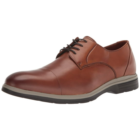 Stacy Adams Men's Teven Cap Toe Oxford, Sienna, 10