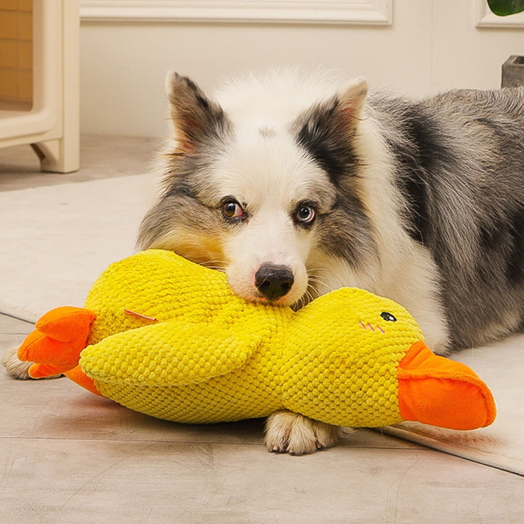 Interactive Plush Dog Toy Shape Doll For Aggressive Chewers Plush For Training And Play