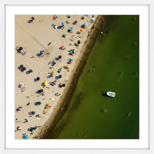 "Beach Day" Framed Painting Print