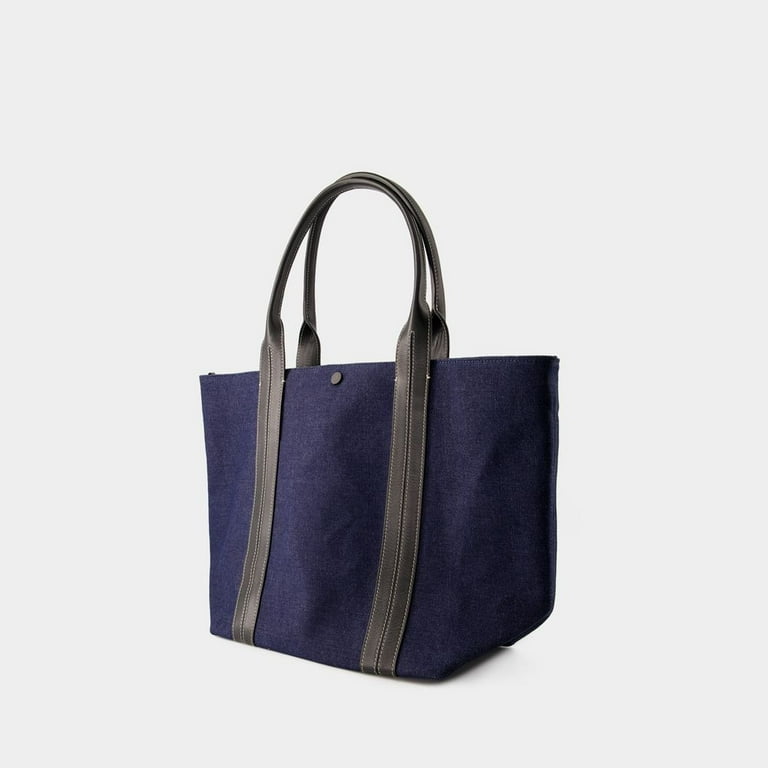 トートバッグ Vanessa Bruno Denim Shopper Bag - Cotton - Blue Denim Vanessa Bruno Women's Denim Shopper Bag - Cotton - Blue